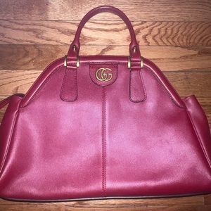 super cute red vintage bag